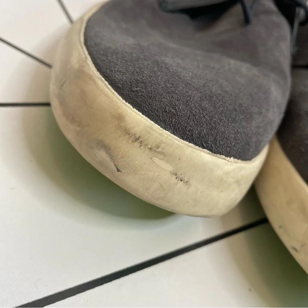 Camper | Suede Lace Up Chukka Ankle Boot Sneakers Gray Size 45 - Picture 9 of 15